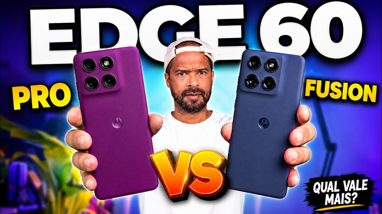 EDGE 60 PRO vs EDGE 60 FUSION qual é o MELHOR para VOCÊ?!