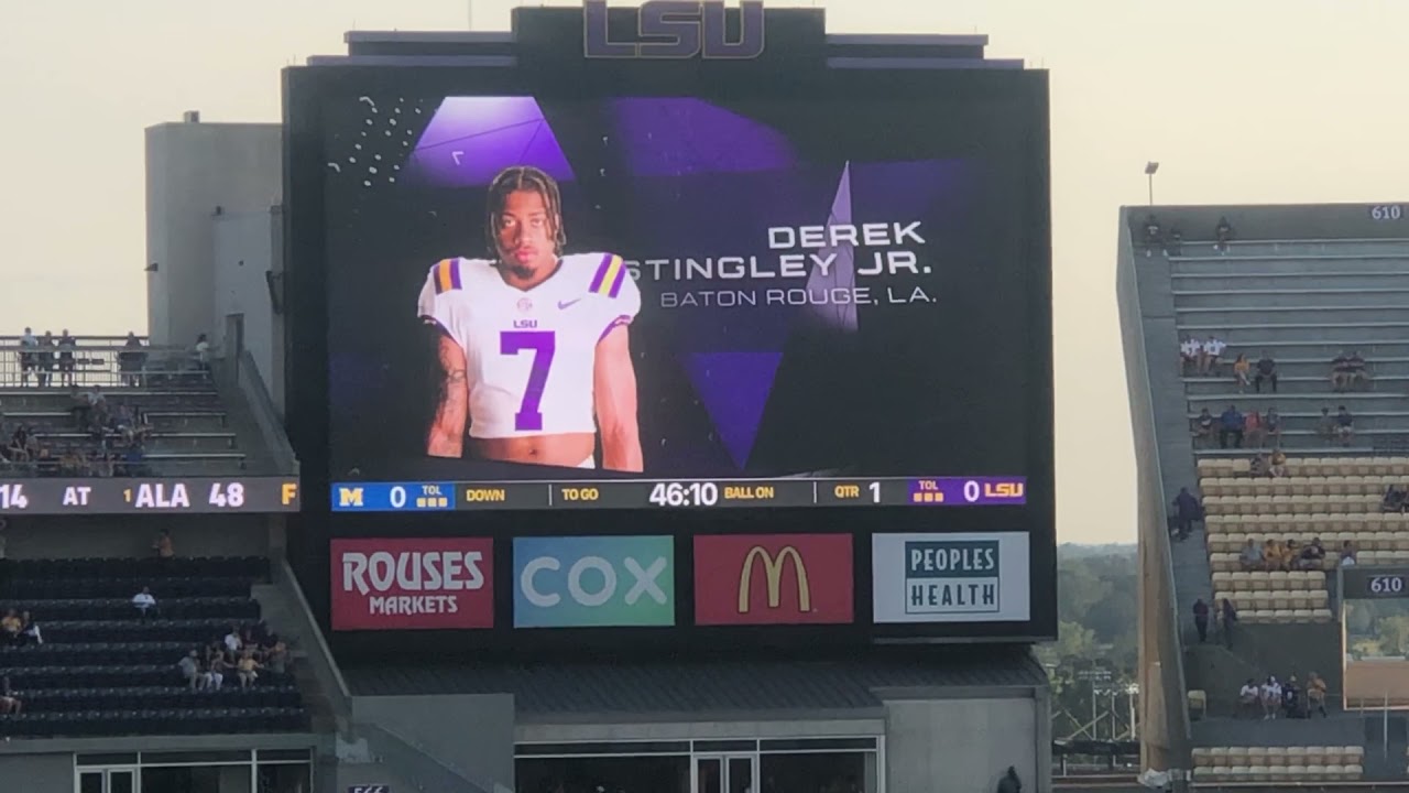 LSU Football Starting Lineup 2021
