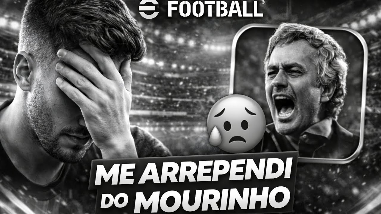 Comprei o técnico Mourinho no eFootball... foi um erro