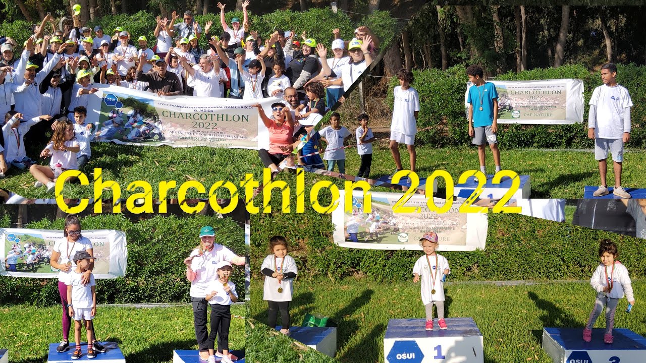Charcothlon Novembre 2022: Les &eacute;l&egrave;ves de la maternelle, le primaire et le coll&egrave;ge.