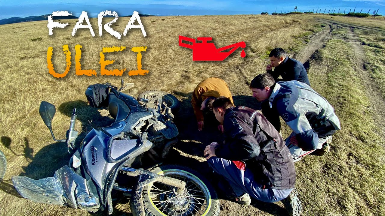 A spart baia de ulei urcând la Muntele Mare | Tură moto de toamnă în Apuseni