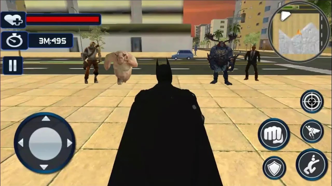 Batman vs City Joker Escape Battle Mission Best Android Gameplay Walkthrough