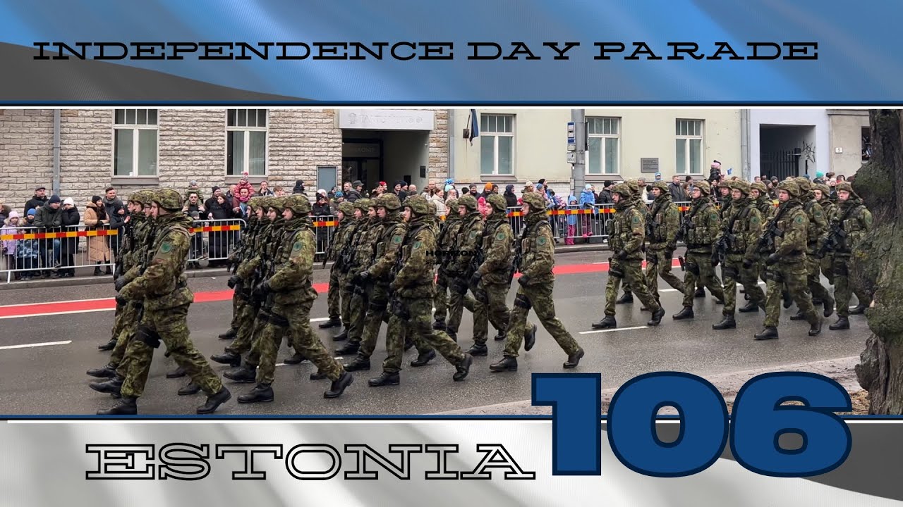 Eesti Vabariigi 106. s&uuml;nnip&auml;eva paraad | Independence Day Parade Estonia 106 🇪🇪 24.02.2024
