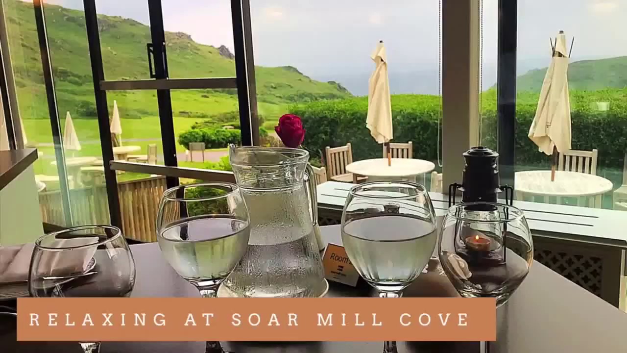 Relaxing at Soar Mill Cove