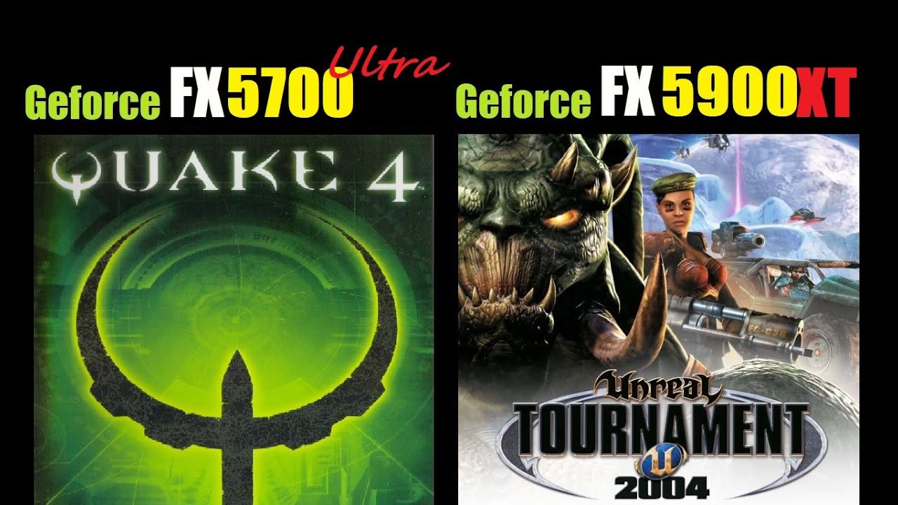 Geforce FX 5700 Ultra vs  Geforce FX 5900 XT - Test in 5 Games I 1024x768