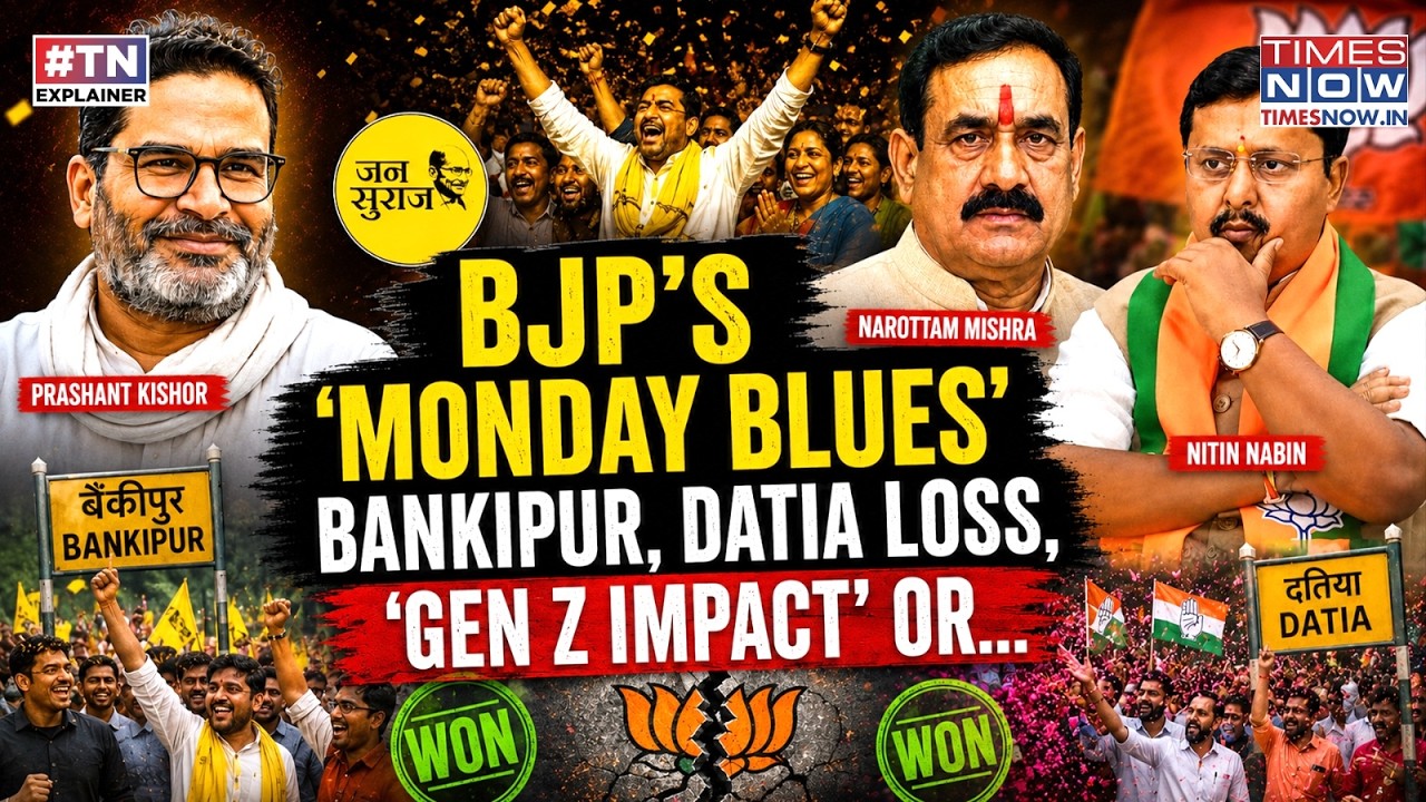 Bankipur & Datia Loss, Why BJP Shocked As PK Breaches Nitin Nabin's Fort, Congress Retains Seat?