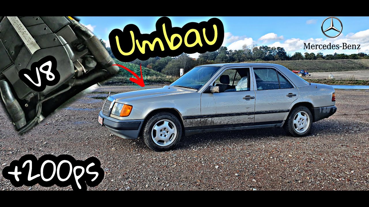 Oldtimer Opa Benz bekommt V8 Motor mit Power