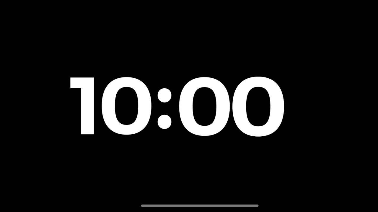 10 Minutes Timer
