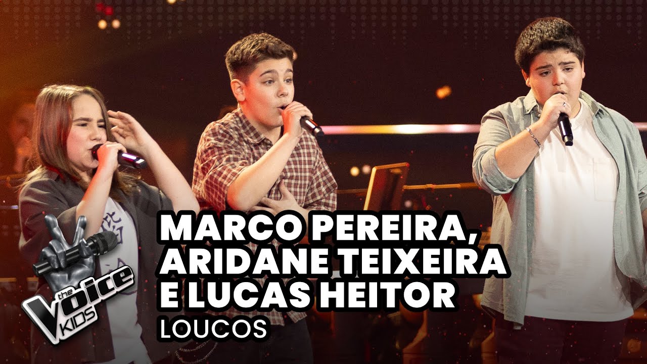 Marco Pereira, Aridane Teixeira e Lucas Heitor - 