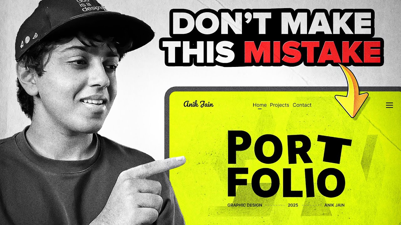 How To Build Your Design Portfolio & Get Clients? | Graphic Design | Anik Jain