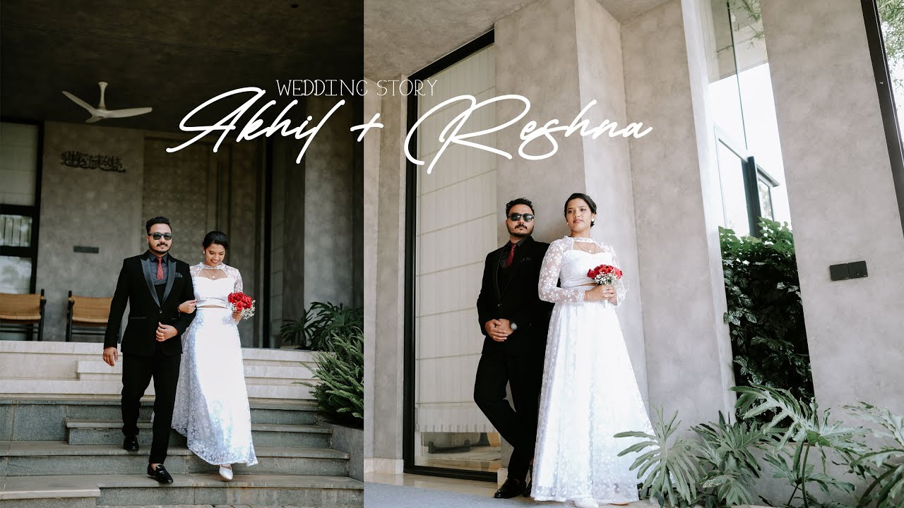 Kerala Christian Wedding Highlights 2025  I Akhil + Reshna I Happy Day Wedding Company