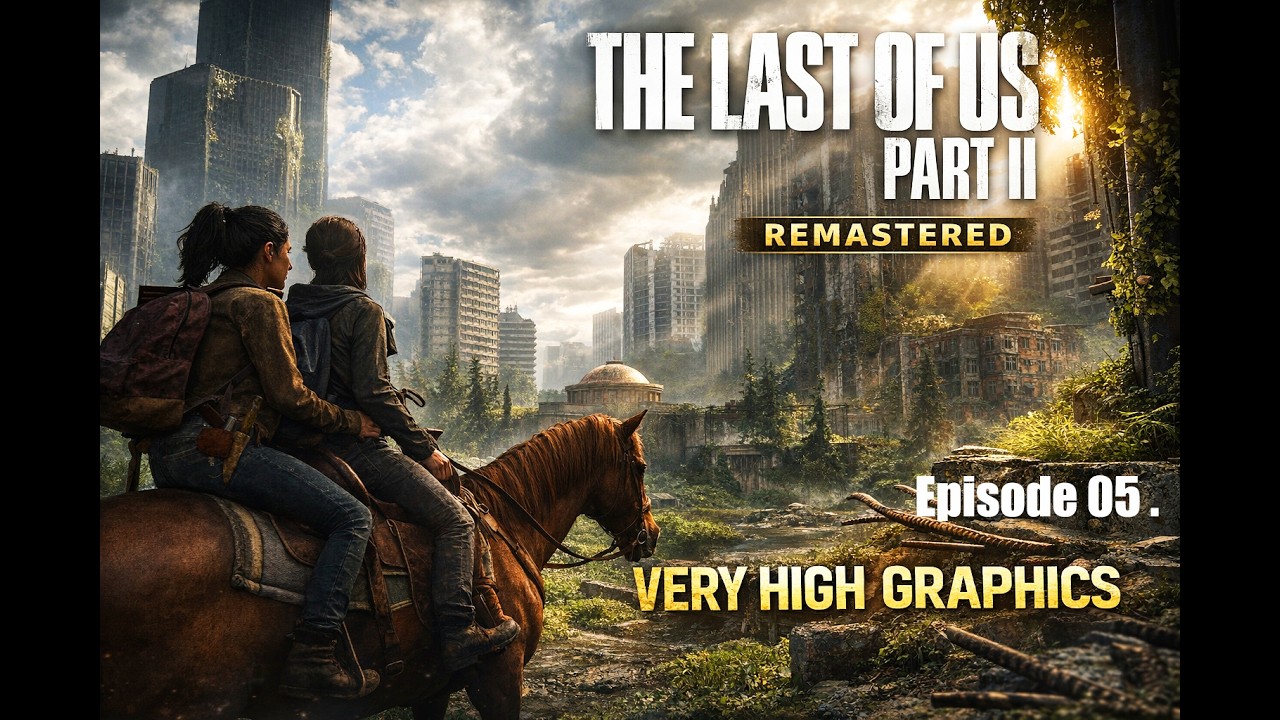 Ellie and Dina Reach Seattle – The Story Gets Dark | TLOU2 Remastered #gaming #sleyarx
