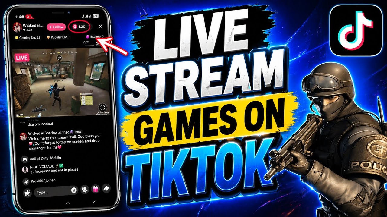 Как транслировать мобильные игры в TikTok &mdash; полное руководство
