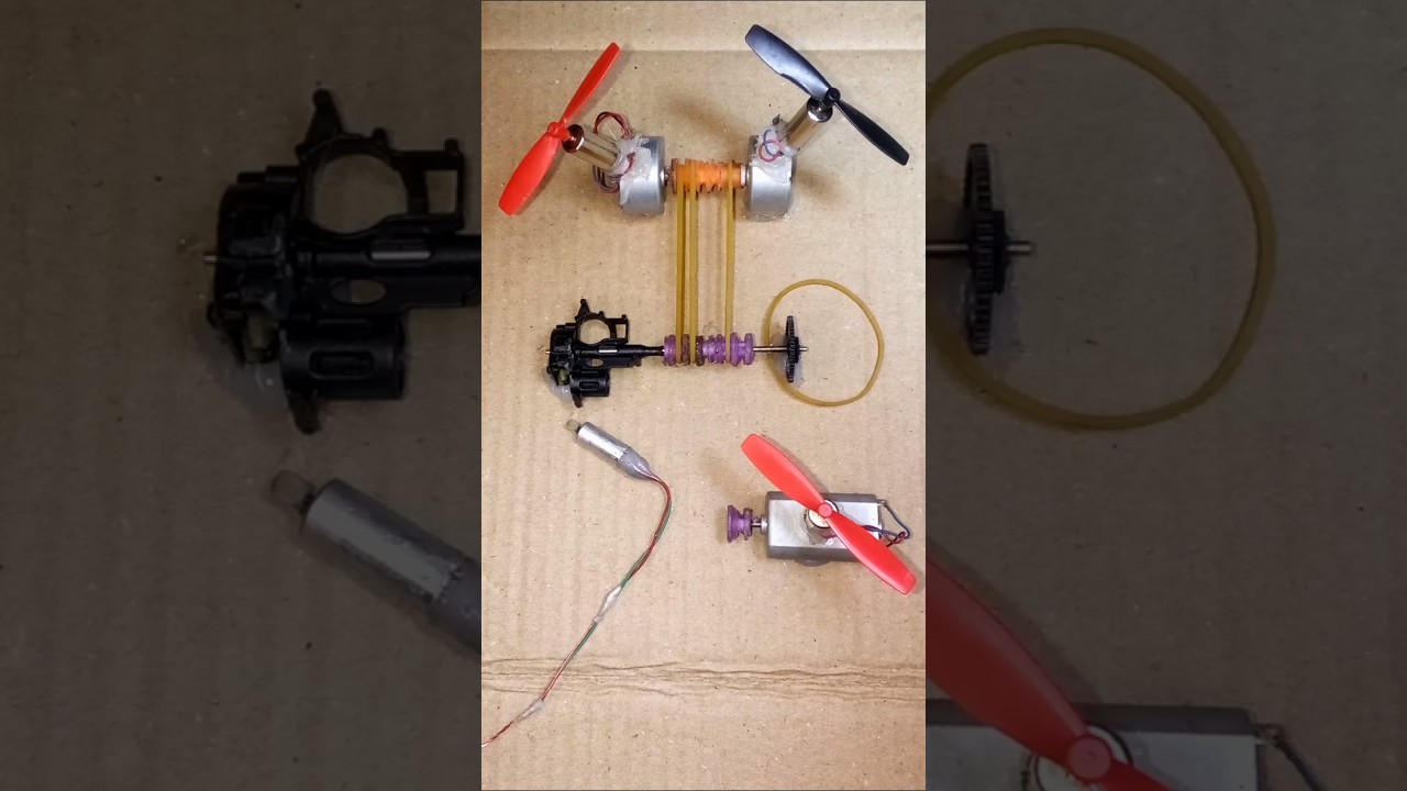 Can One Power Motor Run 3 Generators ? • dc motor project