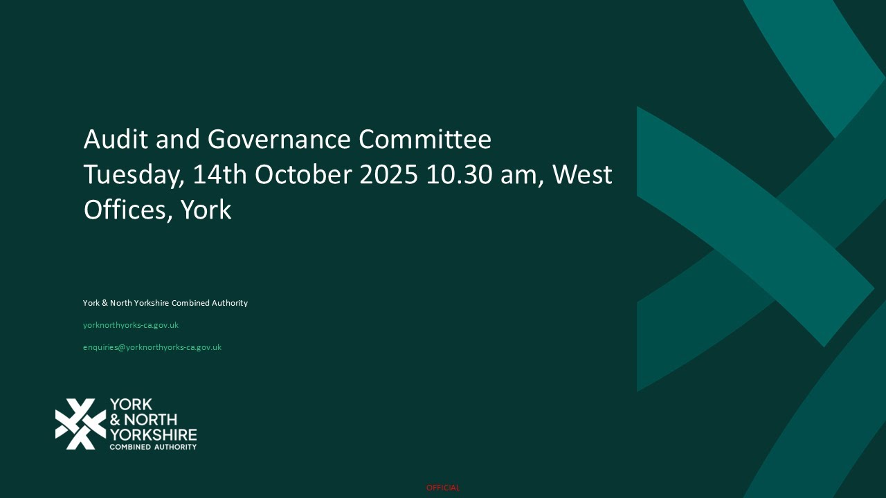 Audit and Governance Committee, 14th October 2025