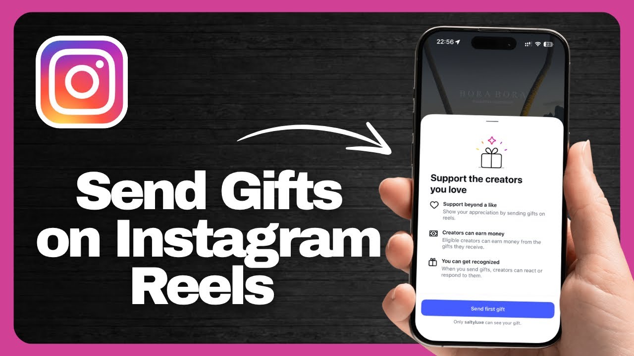 How to Send Gifts on Instagram Reels