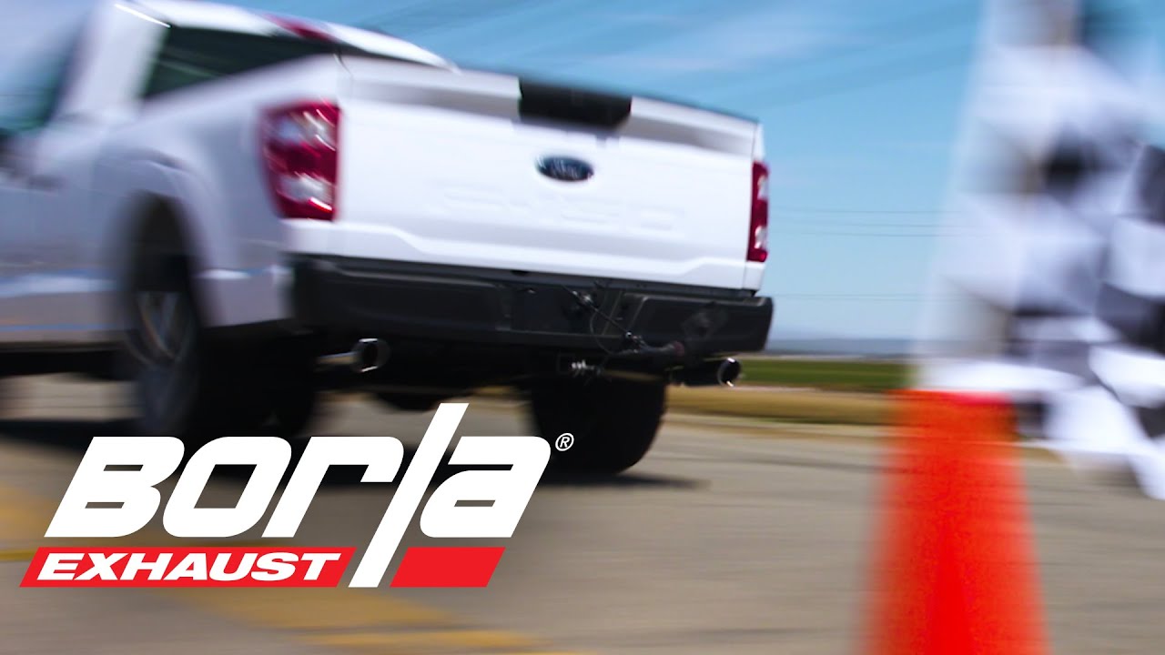 Borla Exhaust for 2021-2026 F-150 5.0L | Reg. Cab/Std. Bed