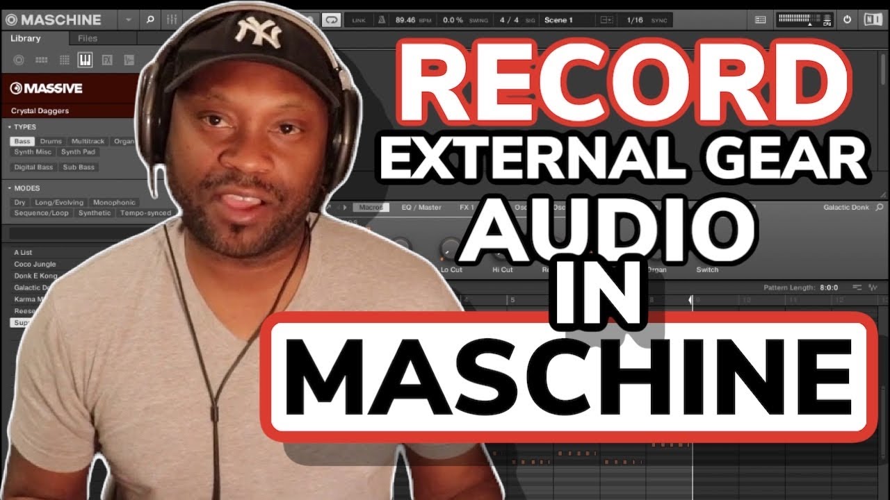 How To Record Audio From External Instruments In Maschine