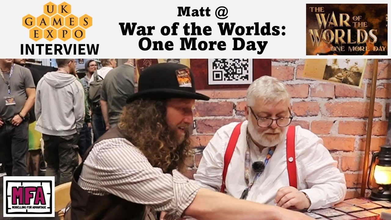 War of the Worlds: One More Day - UKGE Interview 2025 w/Matt