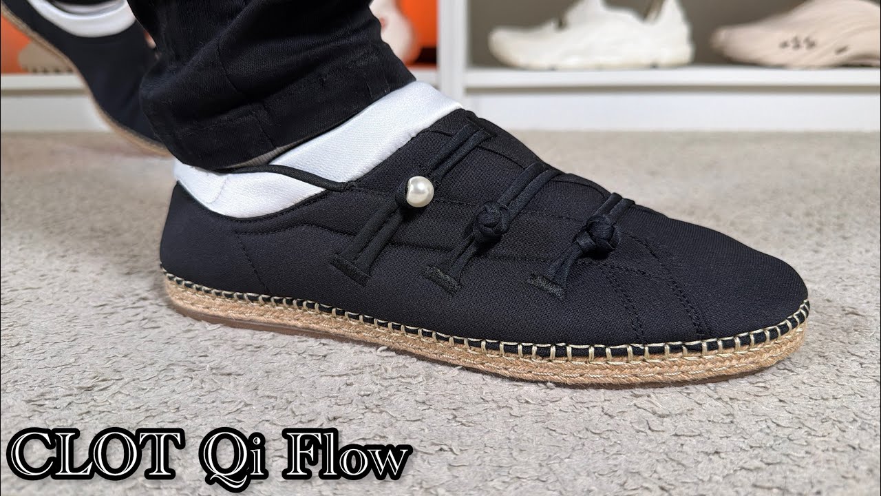 CLOT x Adidas Qi Flow Review& On foot