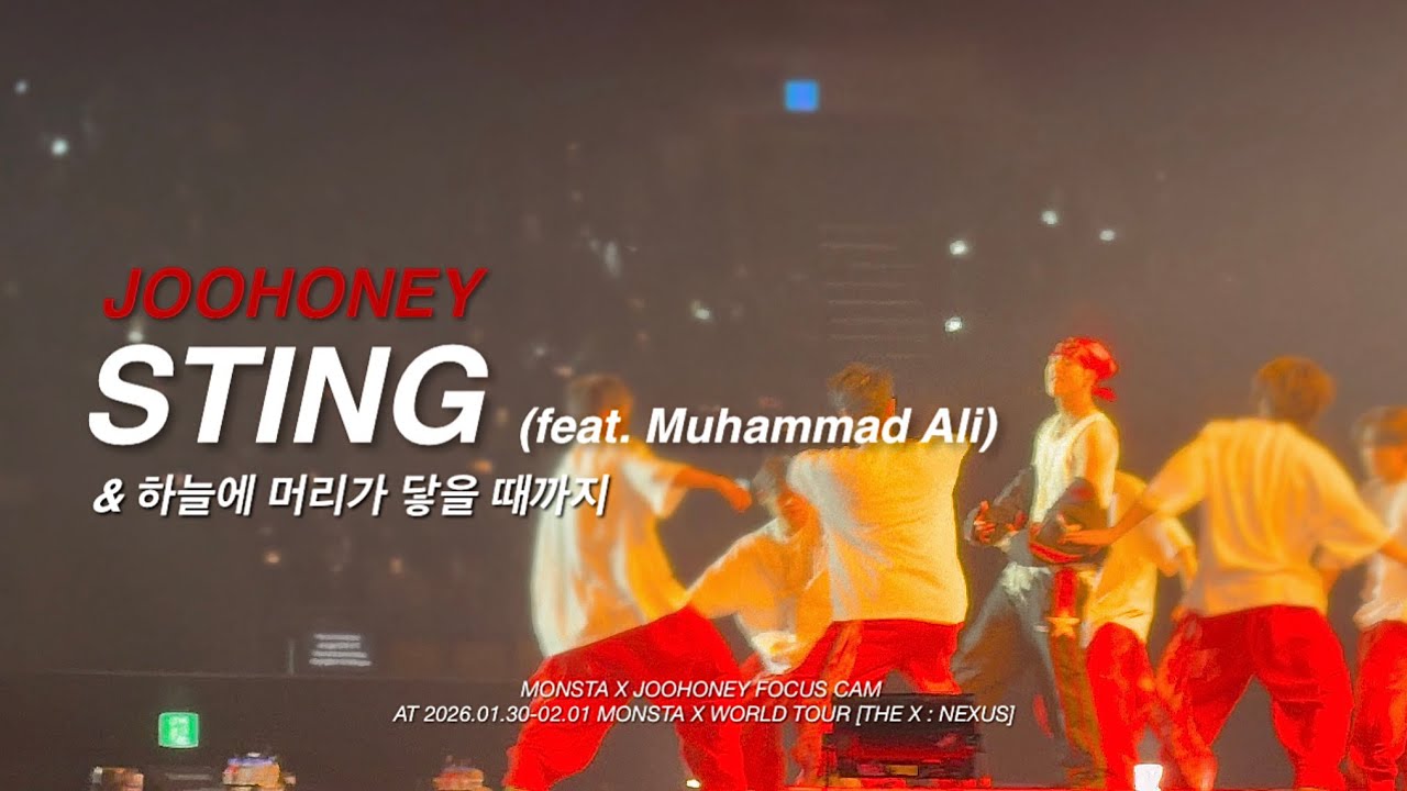 260130-0201 MONSTA X JOOHONEY 주헌 ‘STING 스팅 & 하늘에 머리가 닿을 때까지’ | THE X: NEXUS FOCUS CAM 몬스타엑스 주헌 직캠 합본