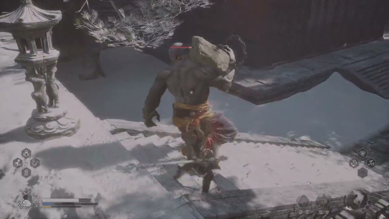 Mini-Boss: Monk from the Sea, New Thunderclap Temple | Black Myth: Wukong (PS5)