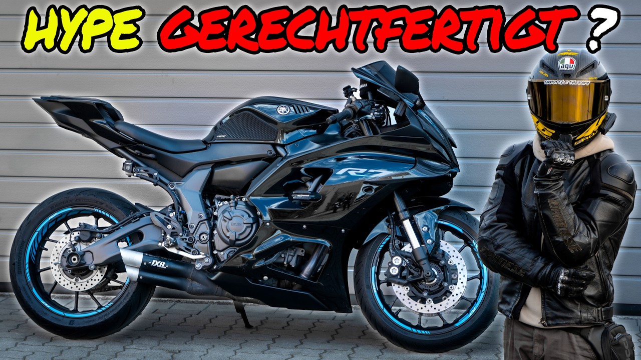 ICH BIN YAMAHA R7 GEFAHREN | Testfahrt 2.0