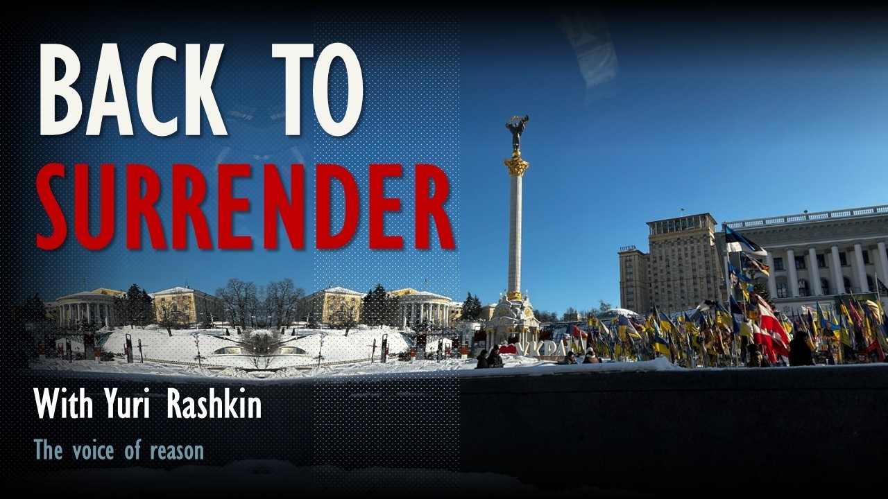 Back to Surrender - Is Washington Back to Pushing Ukraine to Capitulate?!