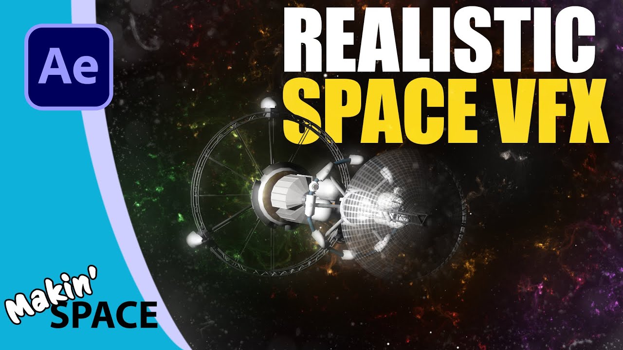 Cinematic Space Shots in After Effects | Bloom, Shake & Lens Tricks