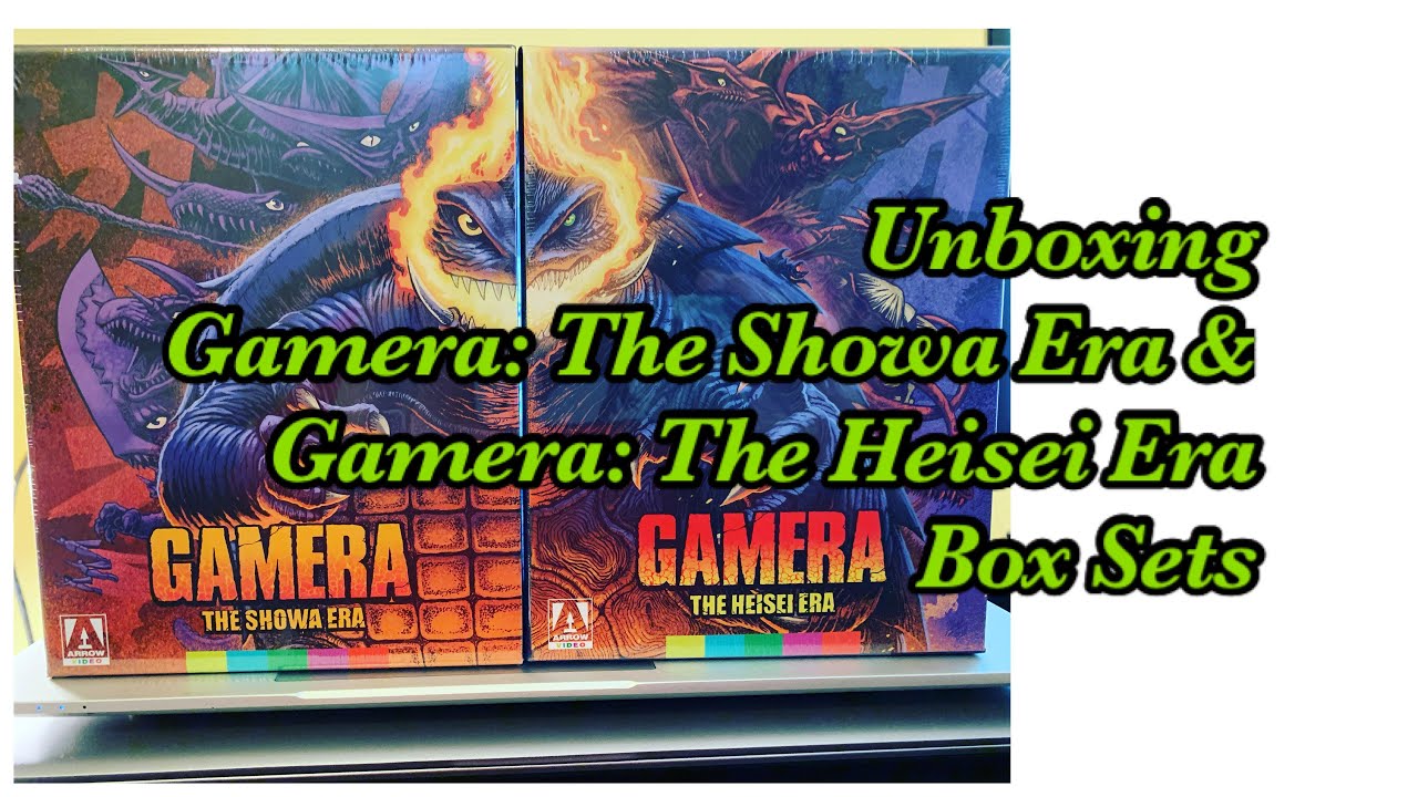 Unboxing the Gamera: The Showa Era and Gamera: The Heisei Era Box Sets