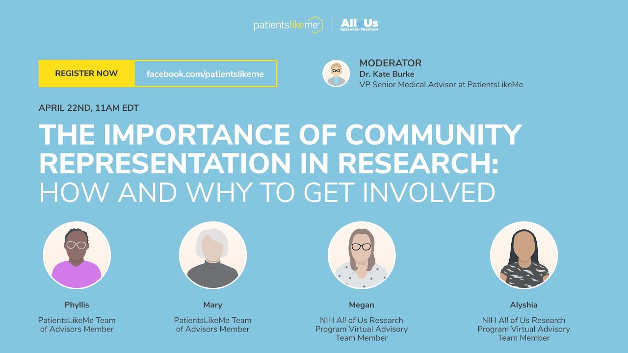 The Importance of Community Representation in Research: How and Why to Get Involved
