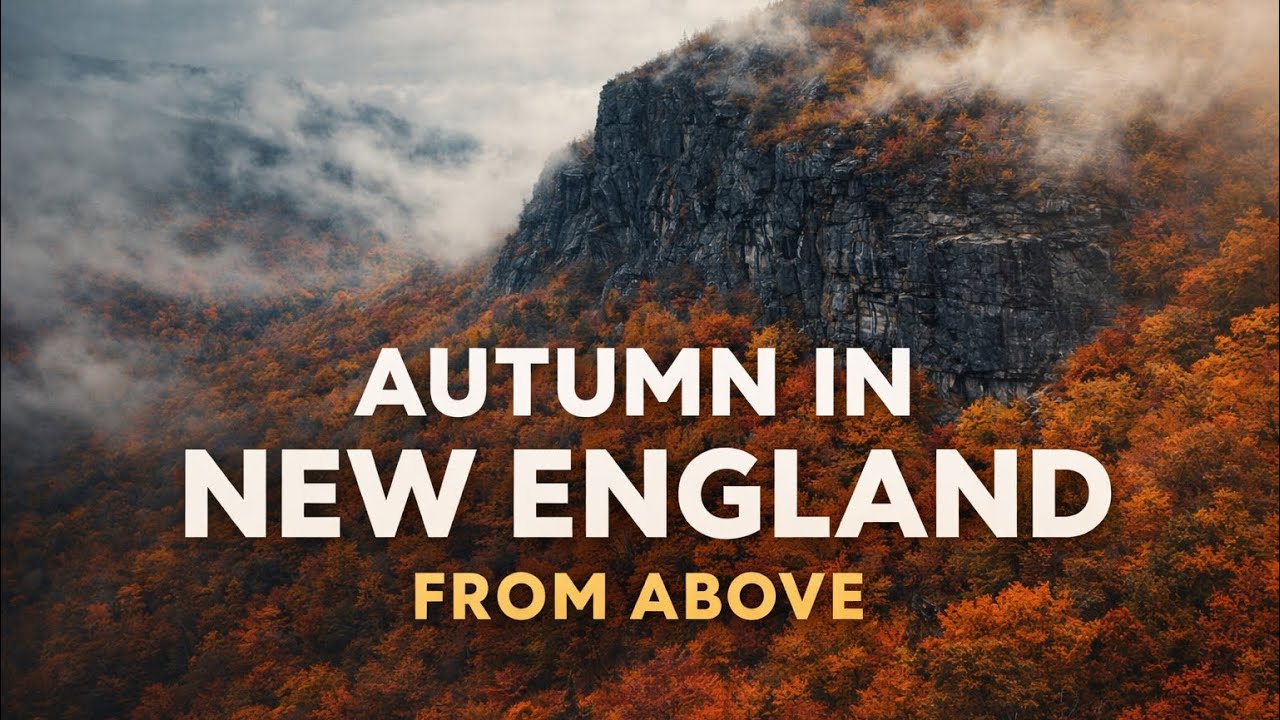Flying Over America’s Most Colorful Fall | 4K Drone