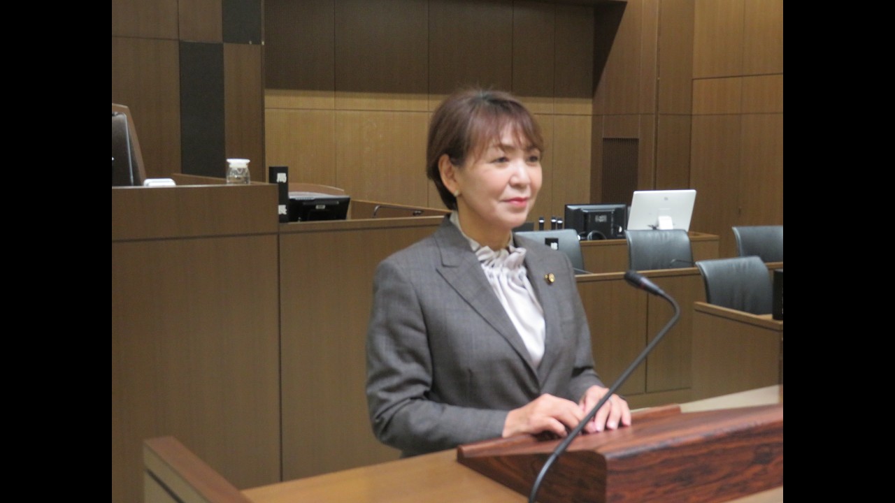 令和8年3月定例会　一般質問【服部　香代議員】