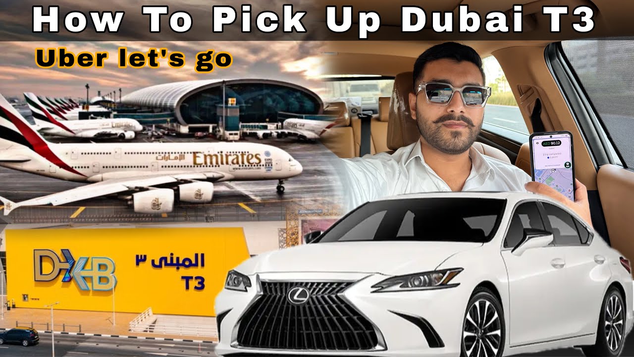 12 Hours Uber Careem Driver Earning In Dubai | How To Pick Up Lets Go Trip | Pick Up From Terminal 3