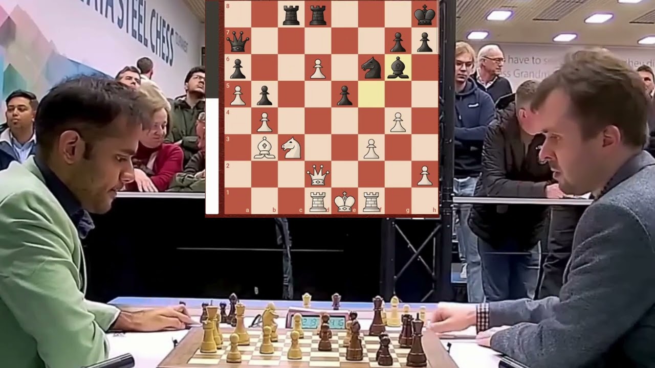 Fedoseev Shocks Arjun Erigaisi with a Stunning Rook Sacrifice | Tata Steel Masters 2026 #chess