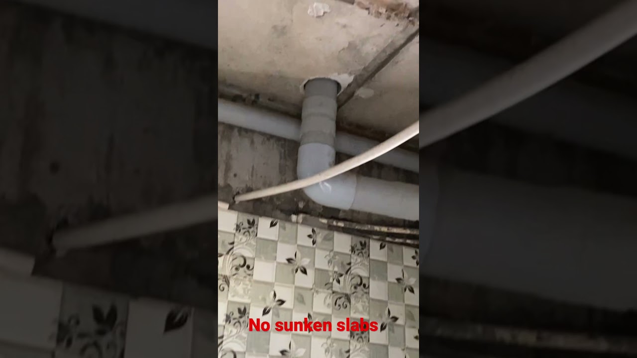 No #sunken pit slabs for bathroom #civilengineering #cementconcrete #concrete #reels #shorts