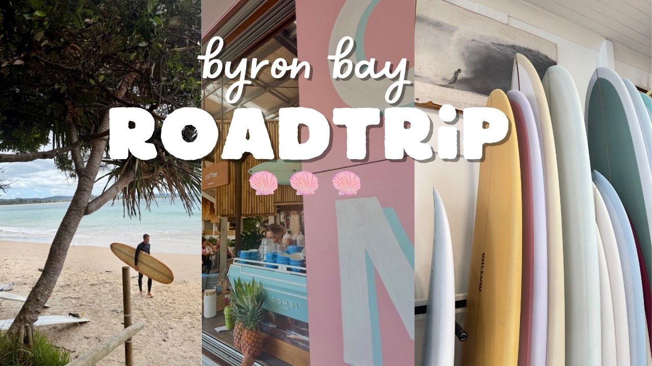 road trip with me to byron bay 🌀🪬🧿