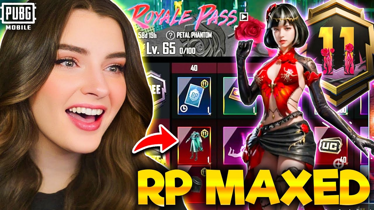 MAXED A11 ROYALE PASS | PUBG MOBILE