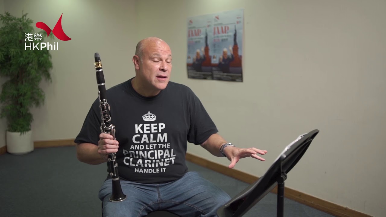 Pre-Concert guide to Copland's Clarinet Concerto by HK Phil Principal Clarinet Andrew Simon