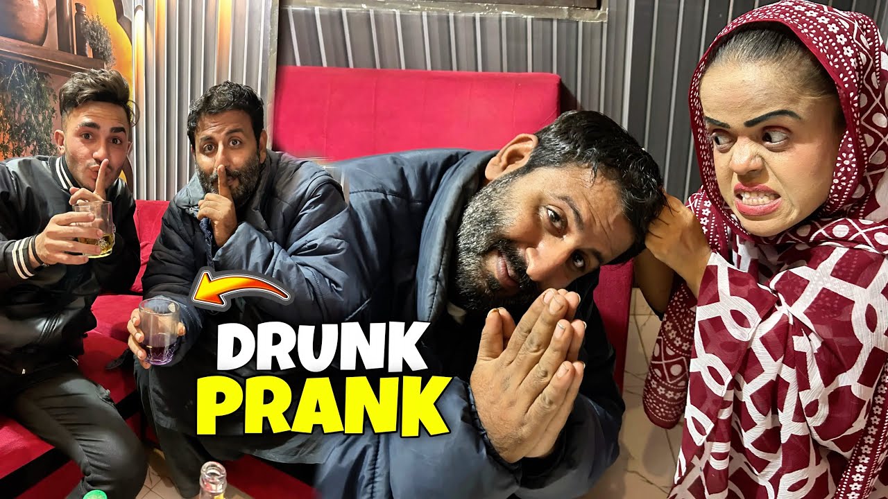 Drunk Prank Karna Mehanga Par gaya | Sanober Choti ghar chor k chali gai 