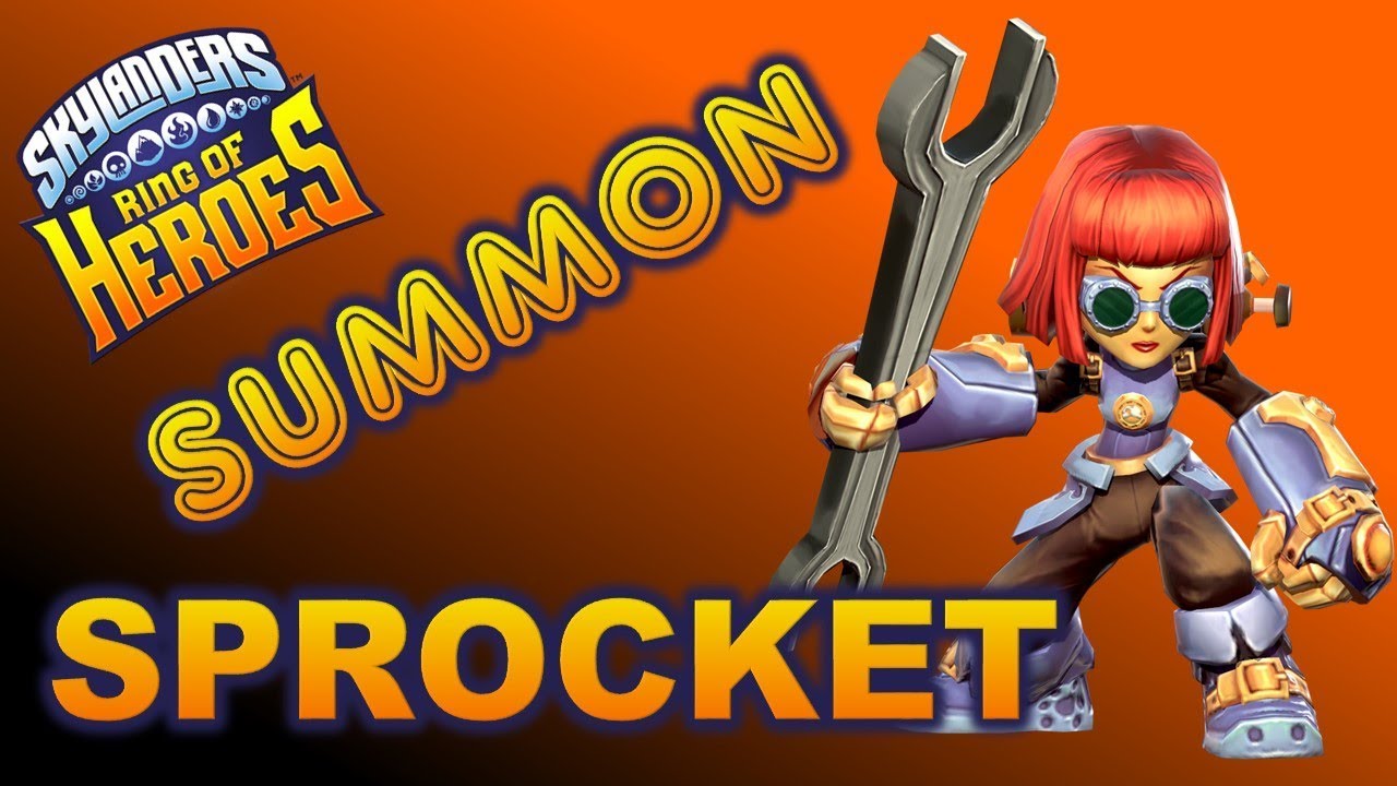 SPROCKET - Character SUMMONING & Showcase | Skylanders Ring Of Heroes