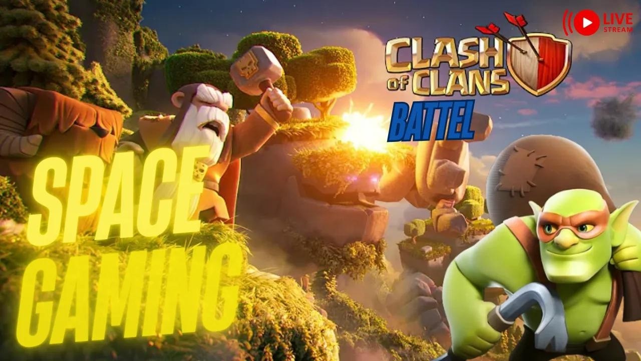 🔥Clash of Clans LIVE | War Attacks, base visit & Farming💯