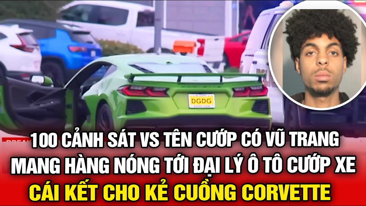 100 Cảnh sát, 40 Phát Đạn Và 72 Giờ Truy Đuổi Kẻ Cuồng Corvette Tại San Jose