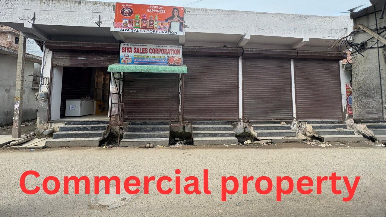 31 gaj commercial shop with roof right mein market Amrit vihar buraridelhi110084#commercialbuilding 