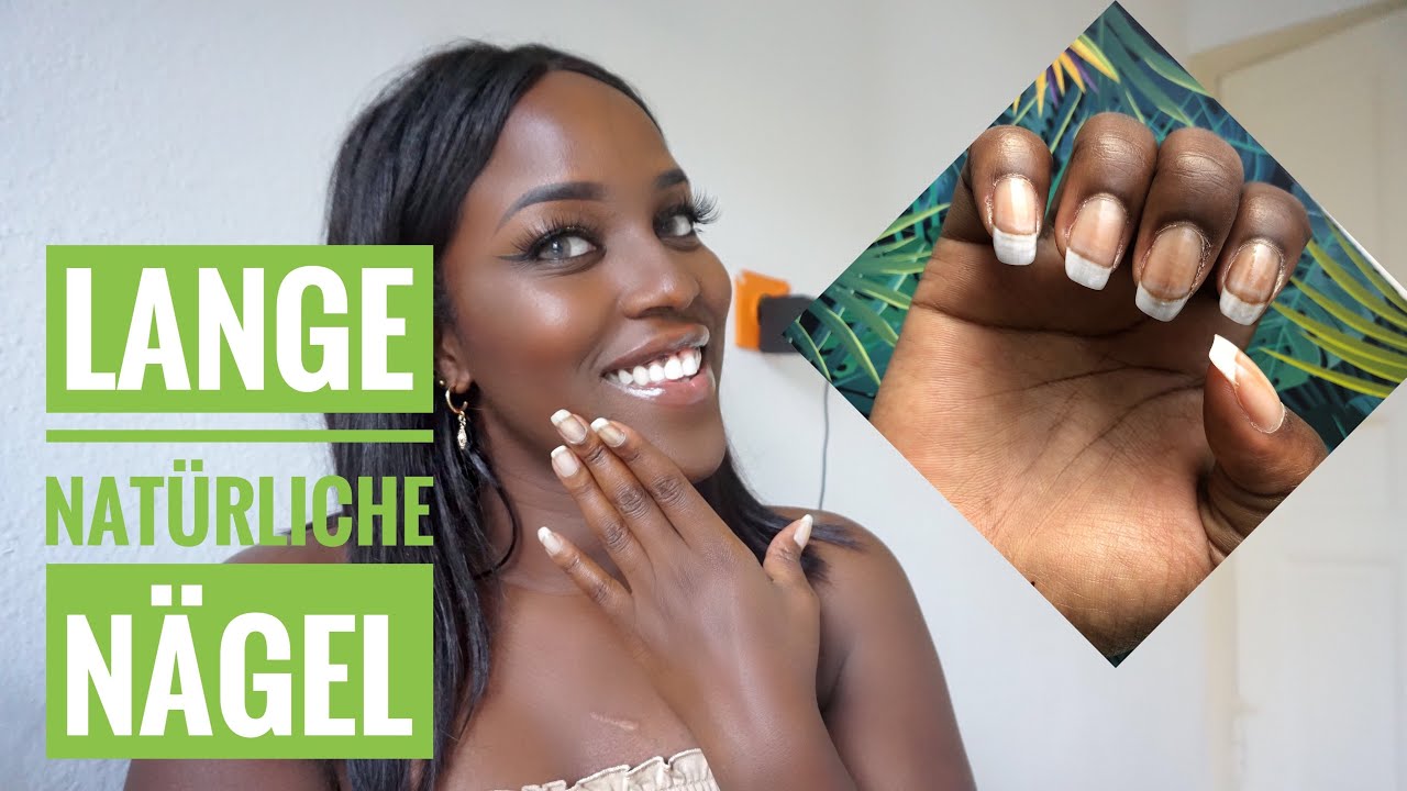 So bekommst du LANGE NATÜRLICHE NÄGEL!⎜NAGELROUTINE | BeautybyV