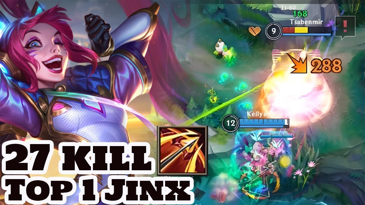 Wild Rift Jinx — Лучший претендент на звание игрока в игре Jinx