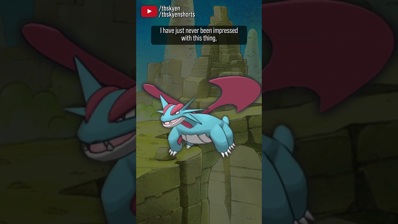 Bagon and Shelgon are neat, but Salamence looks like a squashed football || #pokemon review