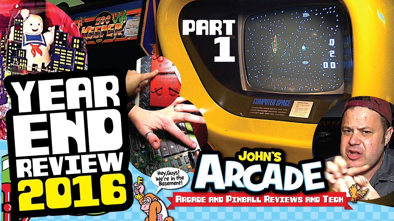 ALL ACCESS YEAR END JOHN'S ARCADE REVIEW AND TOUR 2016! - PART 1