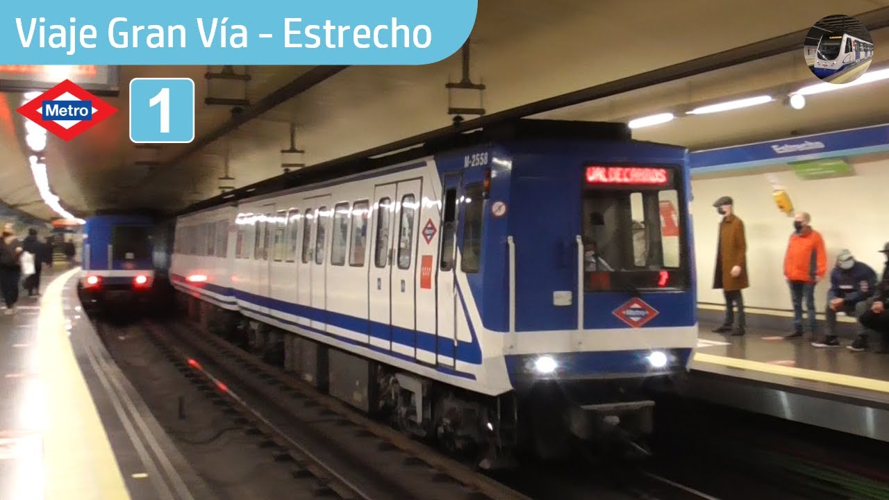 Viaje entre Gran Vía y Estrecho | Metro de Madrid L1