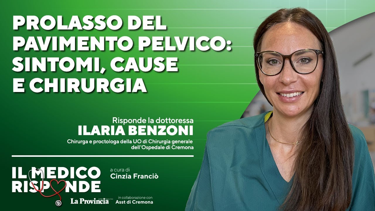 Prolasso del pavimento pelvico: sintomi, cause e intervento chirurgico